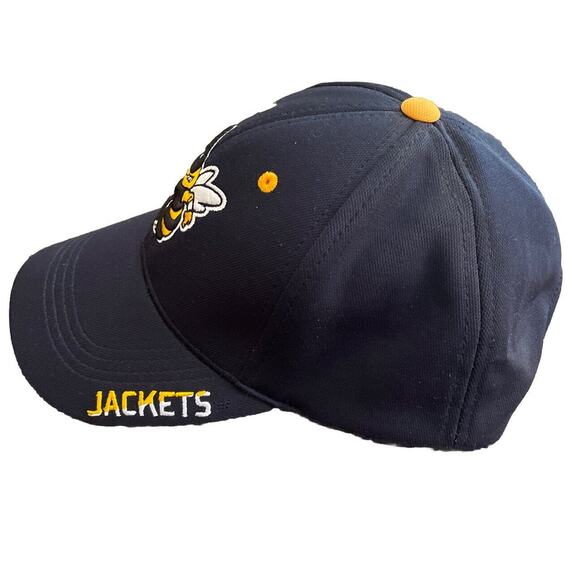 Georgia Tech SnapBack Hat -NEW WITHOUT TAGS -Captivating Headwear - Navy Cap - Picture 2 of 7